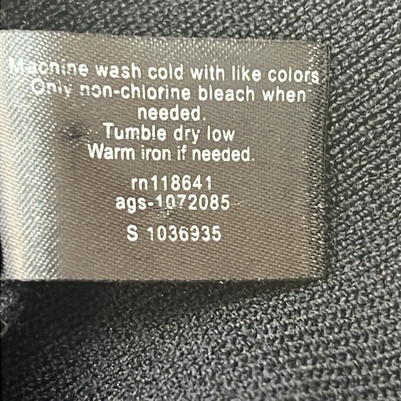 Lane Bryant Knit Top Blouse Sz 18-20 Black Pullover V-Neck Crossover Nice! - Picture 8 of 11